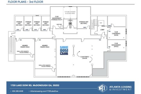 LDC 3rd floor plan